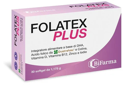 FOLATEX PLUS 30 SOFTGEL - Farmaspeed