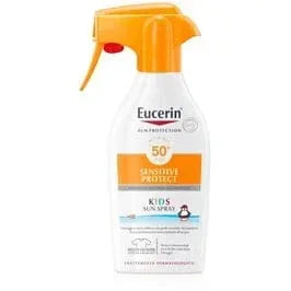 EUCERIN SUN KIDS SENSITIVE PROTECT SPF50+ TRIGGER SPRAY 250 ML - Farmaspeed