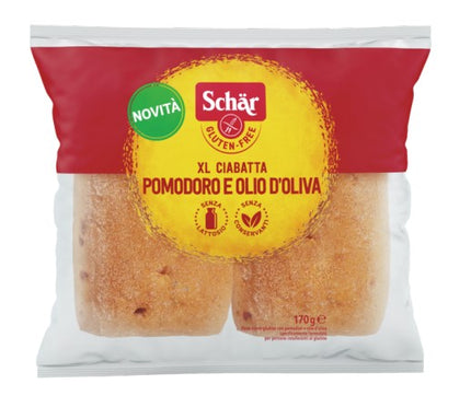 SCHAR XL CIABATTA TOMATOES AND OLIVE OIL 2 PIECES X 85 G