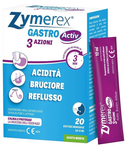 ZYMEREX GASTRO ACTIV 20 BUSTINE DA 10 ML - Farmaspeed