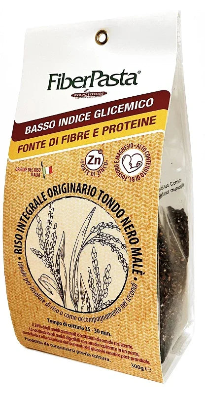 FIBERPASTA RISO INTEGRALE A BASSO INDICE GLICEMICO 300 G - Farmaspeed