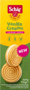 SCHAR SUGAR FREE VANILLA CREAMS 115 G