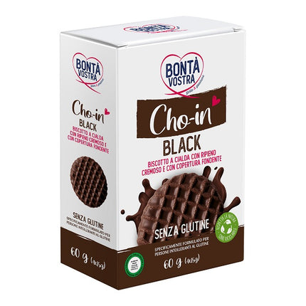 YOUR GOODNESS CHO-IN BLACK WAFFLE COOKIE 4 PIECES OF 15 G