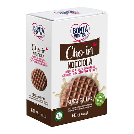 YOUR GOODNESS CHO-IN HAZELNUT WAFER COOKIE 4 PIECES OF 15 G