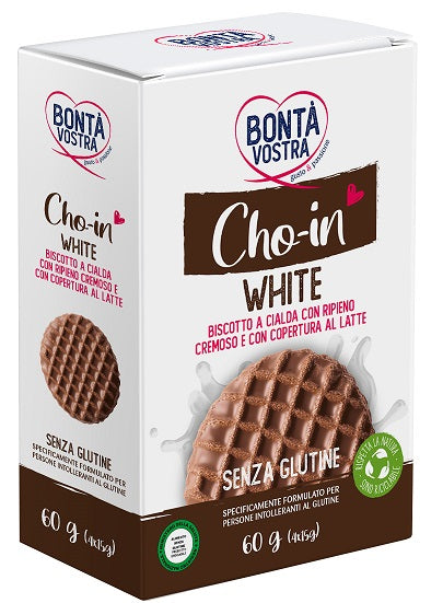 YOUR GOODNESS CHO-IN WHITE WAFFLE COOKIE 4 PIECES OF 15 G