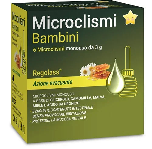 MICROCLISMI BAMBINI LABORATORIO DELLA FARMACIA 3 G 6 PEZZI - Farmaspeed
