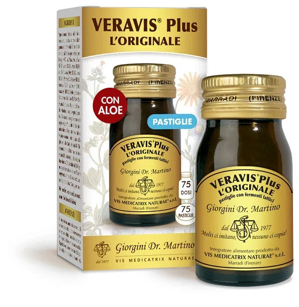 VERAVIS PLUS L'ORIGINALE PASTIGLIE CON FERMENTI LATTICI 30 G - Farmaspeed