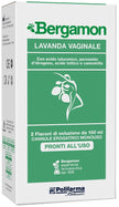 LAVANDA VAGINALE BERGAMON 2 FLACONI DA 100 ML + 2 CANNULE EROGATRICI MONOUSO