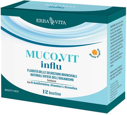 MUCOVIT INFLU 12 SACHETS