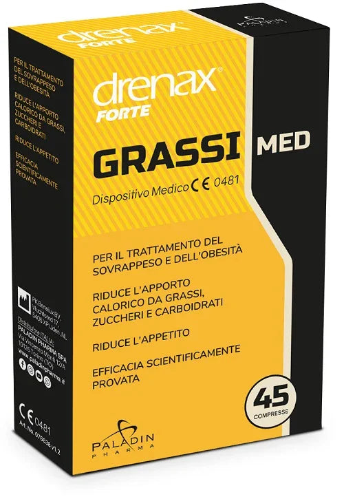 DRENAX FORTE GRASSI MED 45 COMPRESSE - Farmaspeed