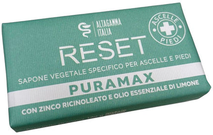 PURAMAX RESET SAPONE VEGETALE ASCELLE E PIEDI 100 G