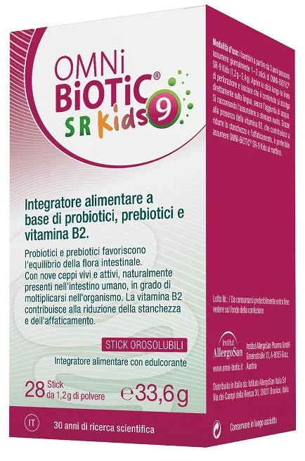 OMNI BIOTIC SR 9 KIDS 28 STICK - Farmaspeed