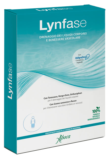 LYNFASE CONCENTRATO FLUIDO 12 FLACONCINI DA 13,3 G