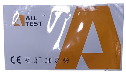 ALLTEST ALCOHOL RAPID SELFTEST TEST RAPIDO SCREENING DETERMINAZIONE SEMI-QUANTITATIVA DI ALCOL NELLA SALIVA 1 PEZZO
