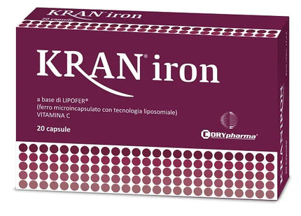 KRAN IRON 20 CAPSULE - Farmaspeed