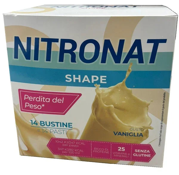 NITRONAT SHAPE VANIGLIA 14 BUSTINE - Farmaspeed