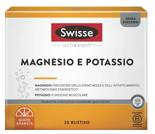 SWISSE ULTIBOOST MAGNESIO E POTASSIO 20 BUSTINE - Farmaspeed