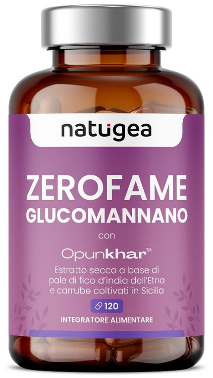 NATUGEA GLUCOMANNAN ZEROFAME 120 TABLETS