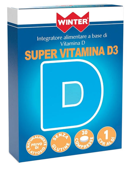 WINTER SUPER VITAMIN D3 30 TABLETS