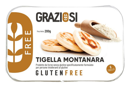 TIGELLE MONTANARE SENZA GLUTINE 200 G