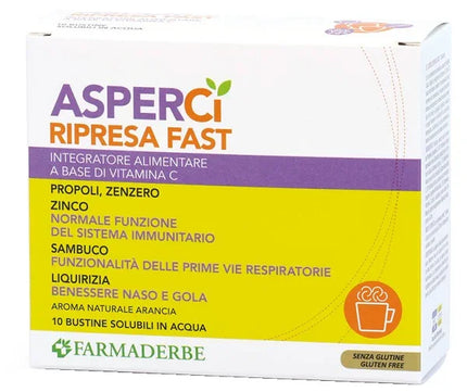 ASPER CI RIPRESA FAST 10 BUSTINE 5 G - Farmaspeed