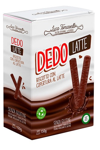 DEDO LATTE BISCOTTO COPERTURA LATTE 150 G