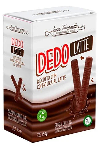 DEDO LATTE BISCOTTO COPERTURA LATTE 150 G - Farmaspeed