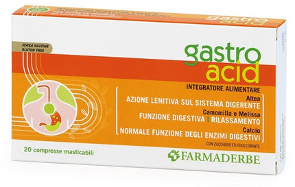 GASTRO ACID 20 COMPRESSE MASTICABILI - Farmaspeed