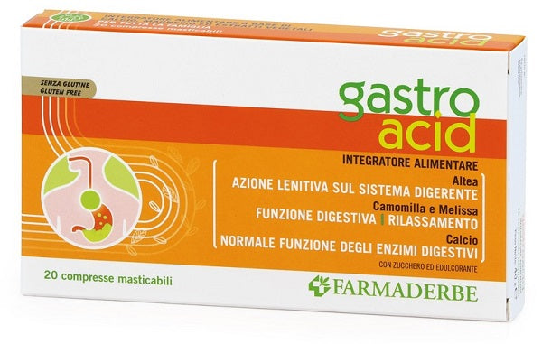 GASTRO ACID 20 COMPRESSE MASTICABILI - Farmaspeed