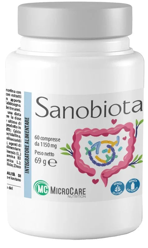 MICROCARE NUTRITION SANOBIOTA 60 COMPRESSE - Farmaspeed