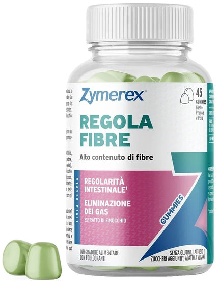 ZYMEREX REGOLA FIBRE 45 GUMMIES - Farmaspeed