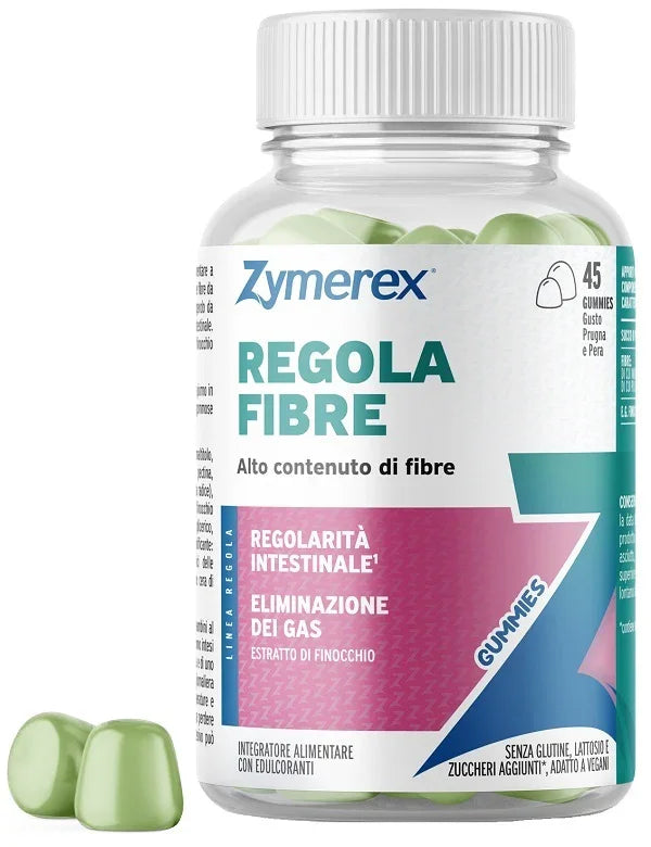 ZYMEREX REGOLA FIBRE 45 GUMMIES - Farmaspeed