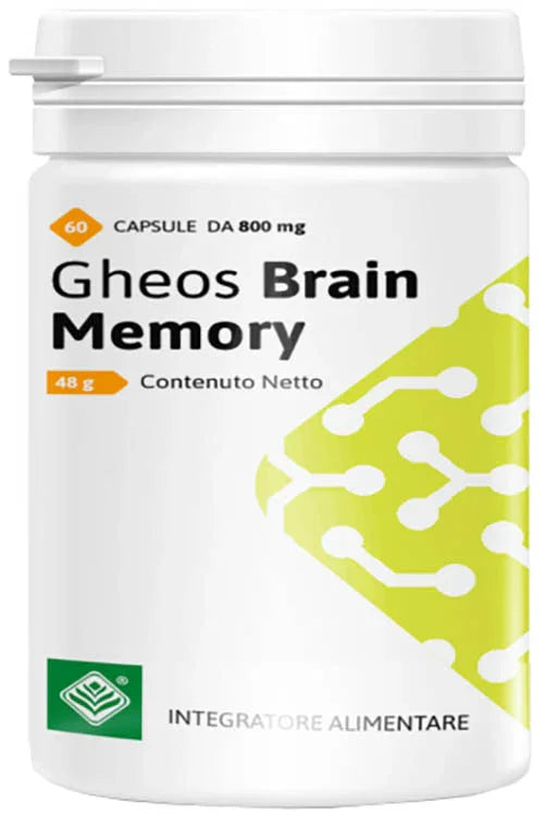 GHEOS BRAIN MEMORY 60 CAPSULE - Farmaspeed