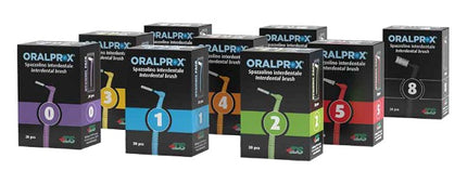 ORALPROX INTERNAL BRUSH BLISTER 6 PIECES SIZE 4
