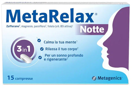 METARELAX NOTTE 15 COMPRESSE - Farmaspeed