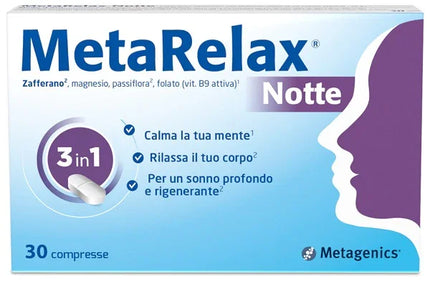 METARELAX NOTTE 30 COMPRESSE - Farmaspeed