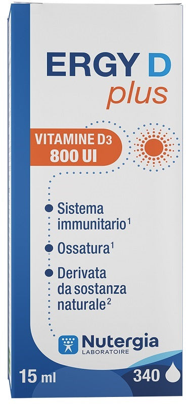 ERGY D PLUS 15 ML NUOVA FORMULAZIONE