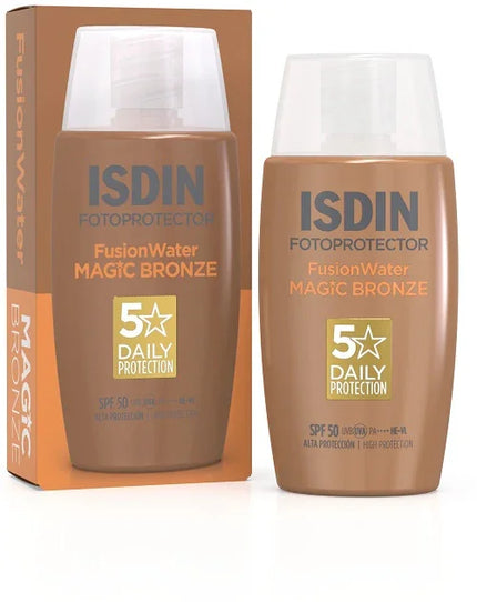 FUSION WATER MAGIC COLOR BRONZE SPF50 50 ML - Farmaspeed