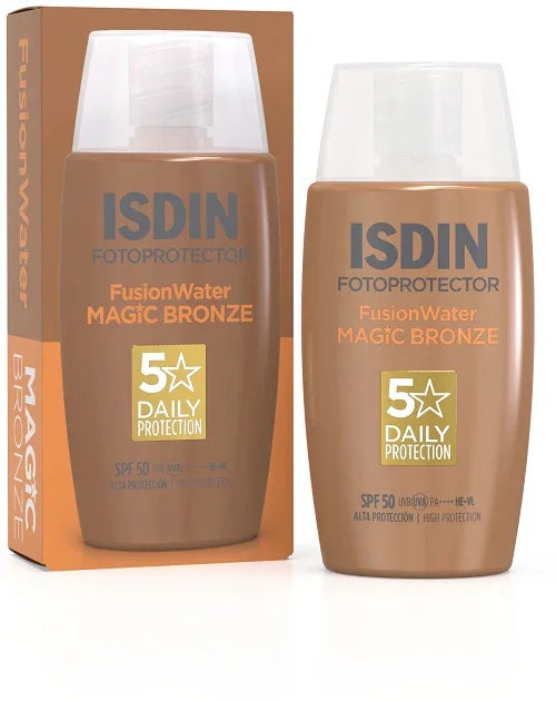 FUSION WATER MAGIC COLOR BRONZE SPF50 50 ML - Farmaspeed