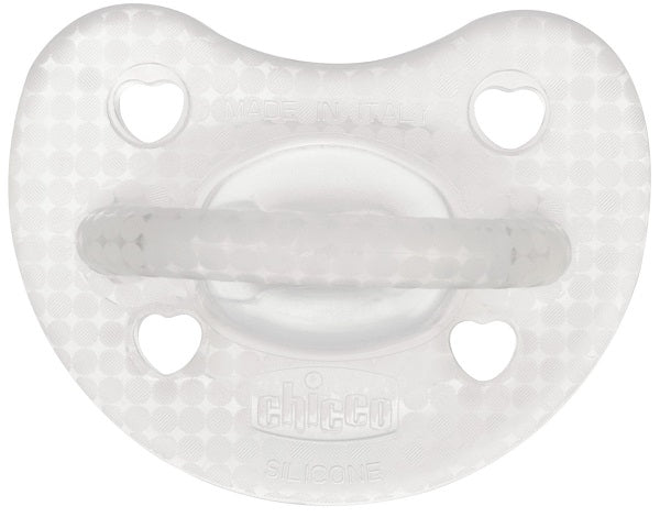 CHICCO GOMMOTTO LUXE FLUO 2-6 TRASPARENTE 1 PEZZO