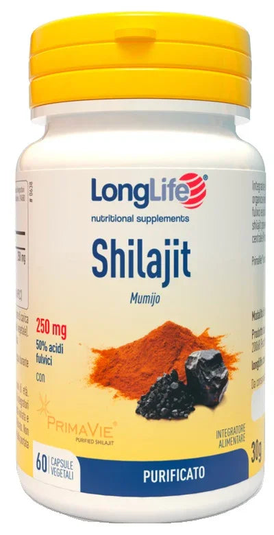 LONGLIFE SHILAJIT 60 CAPSULE - Farmaspeed