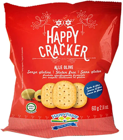 HAPPY FARM CRACKER OLIVE 60 G - Farmaspeed