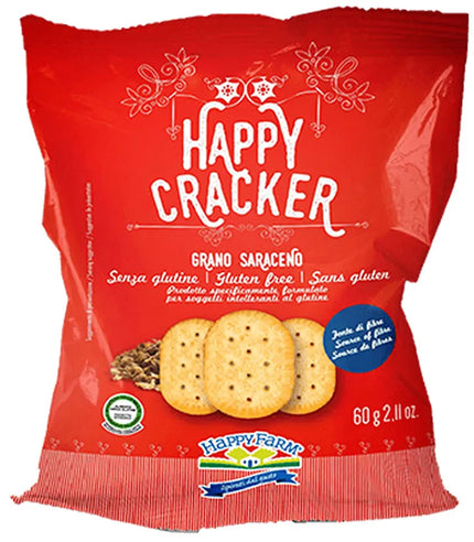 HAPPY FARM CRACKER GRANO SARACENO 60 G