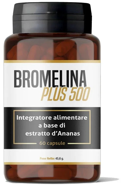 BROMELINA PLUS 500 60 CAPSULE - Farmaspeed