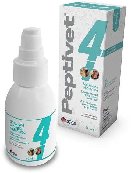 PEPTIVET 4 SOLUZIONE OTOLOGICA 50 ML - Farmaspeed