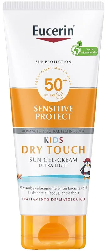 EUCERIN SUN KIDS DRY TOUCH GEL CREAM SPF50+ 200 ML - Farmaspeed