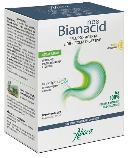 NEOBIANACID 20 BUSTINE LIMONE - Farmaspeed