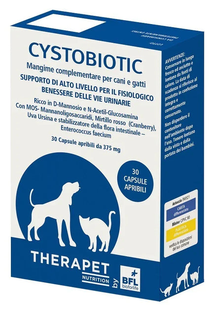 CYSTOBIOTIC THERAPET 30 CAPSULE - Farmaspeed
