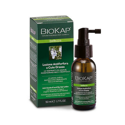 BIOKAP LOZIONE ANTIFORFORA E CUTE GRASSA NF 50 ML