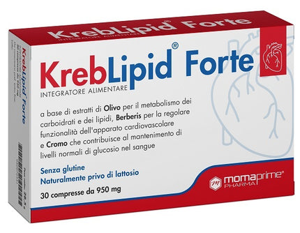 KREBLIPID FORTE 30 TABLETS 950 MG